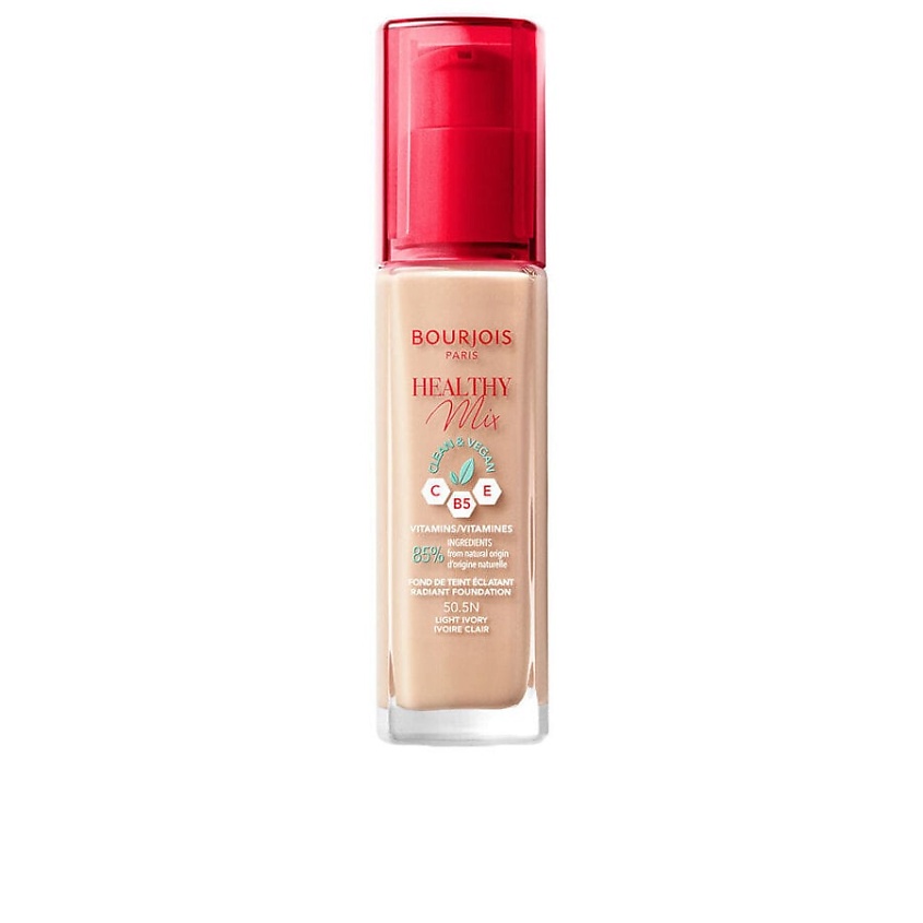 Изображение товара BOURJOIS Тональный крем Healthy Mix, Nº50.5N Light ivory