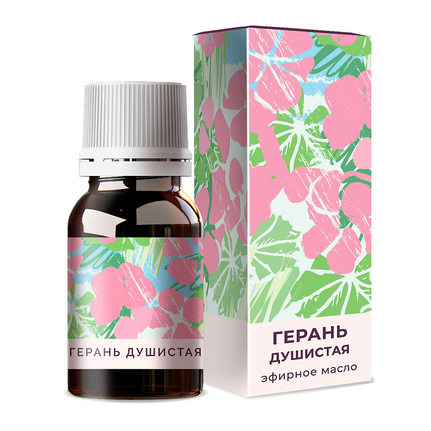 Изображение товара Эфирное масло герани душистой ONLYOIL 5 мл натуральный уход для кожи и волос