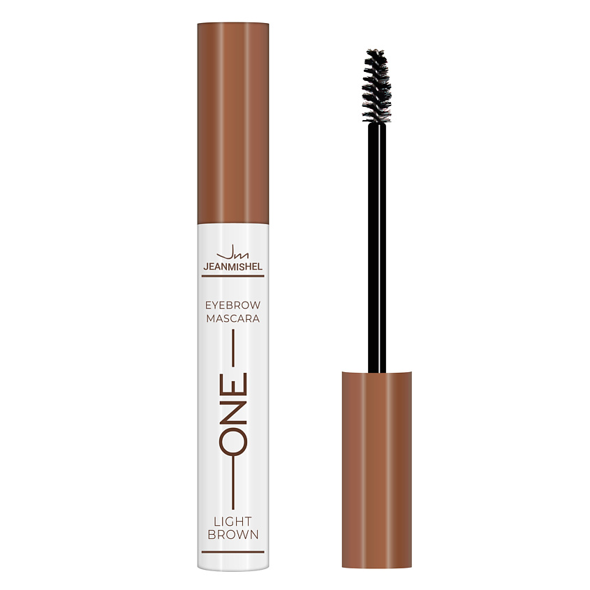 Изображение товара JEANMISHEL Тушь для бровей ONE стойкая, №01 Светло-коричневый, 8 мл