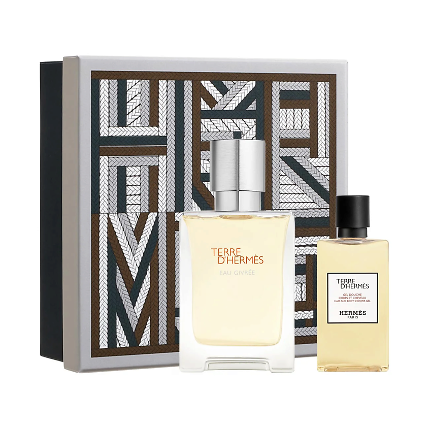Изображение товара HERMES Набор Terre d'Hermes Eau Givree: Парфюмерная вода + Гель для душа, 50 мл + 40 мл