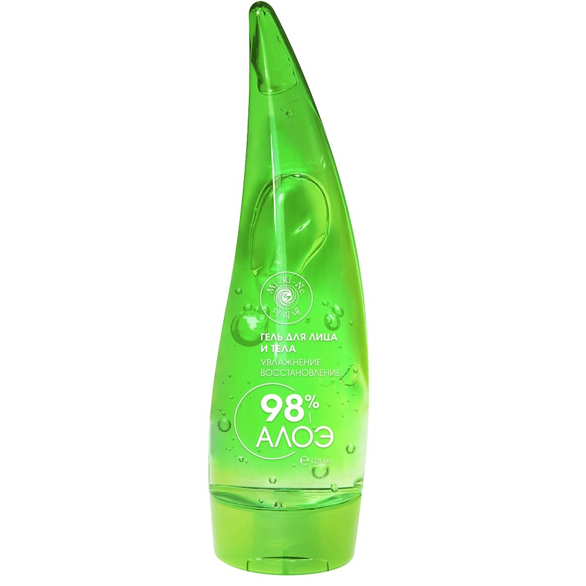 Изображение товара MI-RI-NE Увлажняющий гель для лица и тела 98% Алоэ, 128 мл