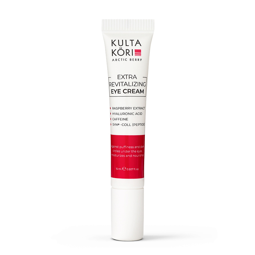 Изображение товара KULTA KORI КРЕМ ДЛЯ КОЖИ ВОКРУГ ГЛАЗ EXTRA REVITALIZING С ЭКСТРАКТОМ Малины, 15 мл