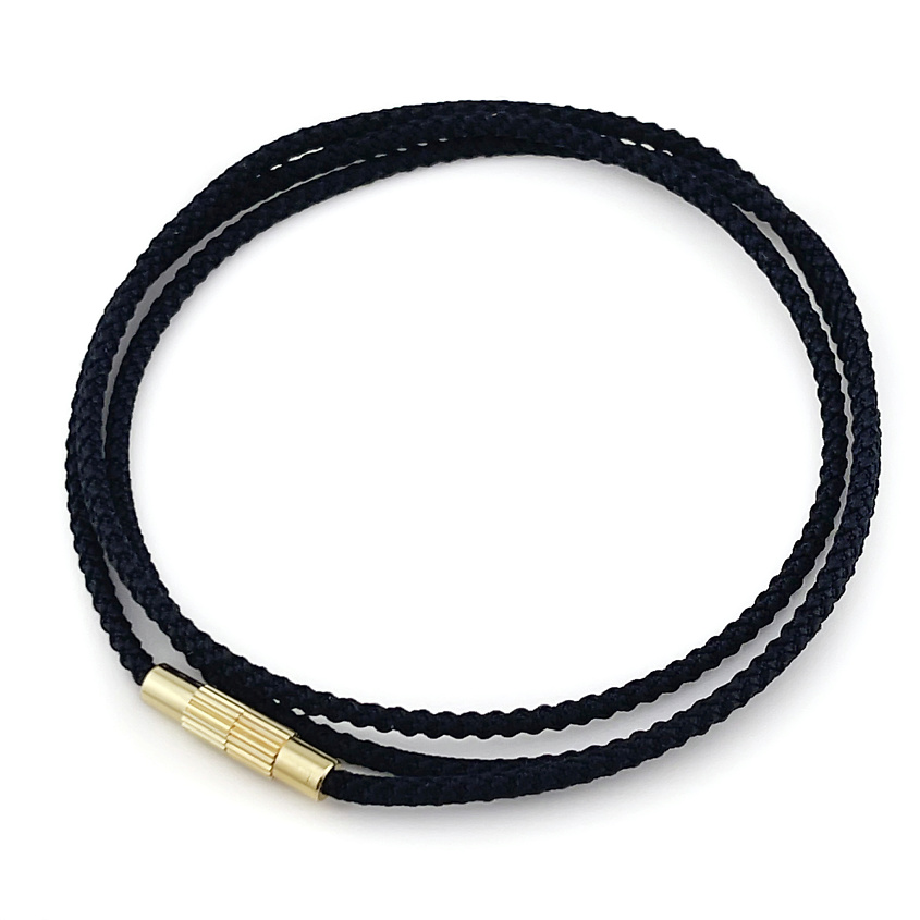 Изображение товара Шнурок для бижутерии с стальным замком 60 см ROK HAIR универсальный