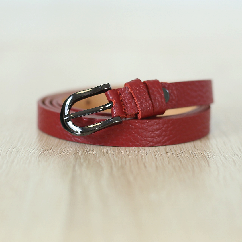 Изображение товара Женский ремень из натуральной кожи AKTORRIS 115 см широкий стильный аксессуар