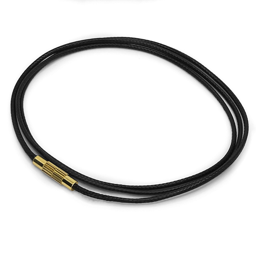 Изображение товара ROK HAIR Шнурок для крестика и бижутерии со стальным замком, 45 см