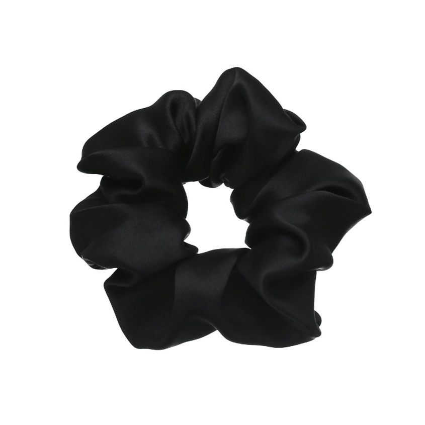 Изображение товара 8 HORAS OF SILK Широкая шёлковая резинка для волос Midnight