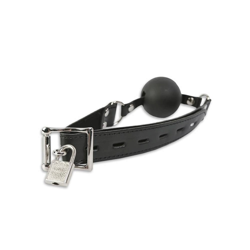 Изображение товара ПИКАНТНЫЕ ШТУЧКИ Кляп с замочком, 1 шт