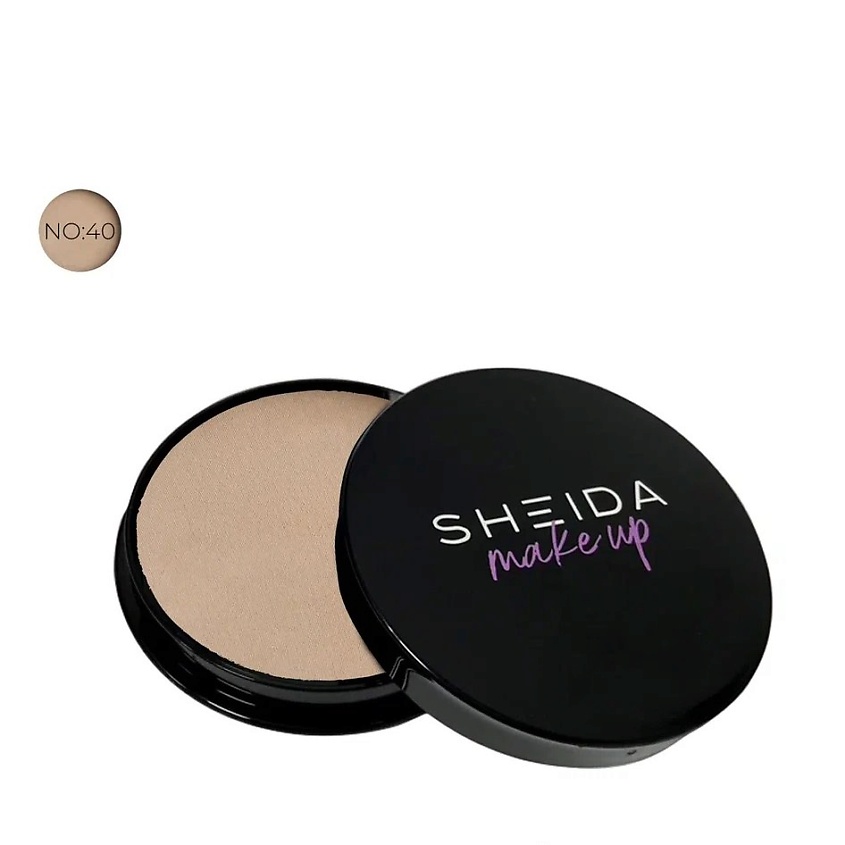 Изображение товара SHEIDA Шелковистая пудра, матирующая, Silken Powder, тон 40