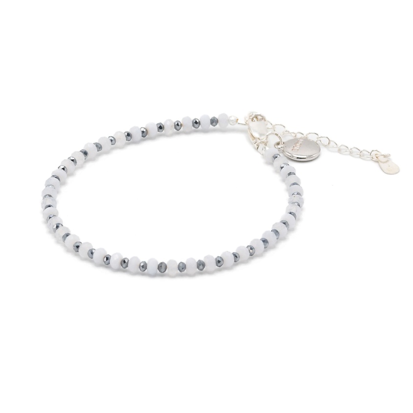 Изображение товара Элегантный женский браслет SKY из сапфирина и марказита 17,5 см