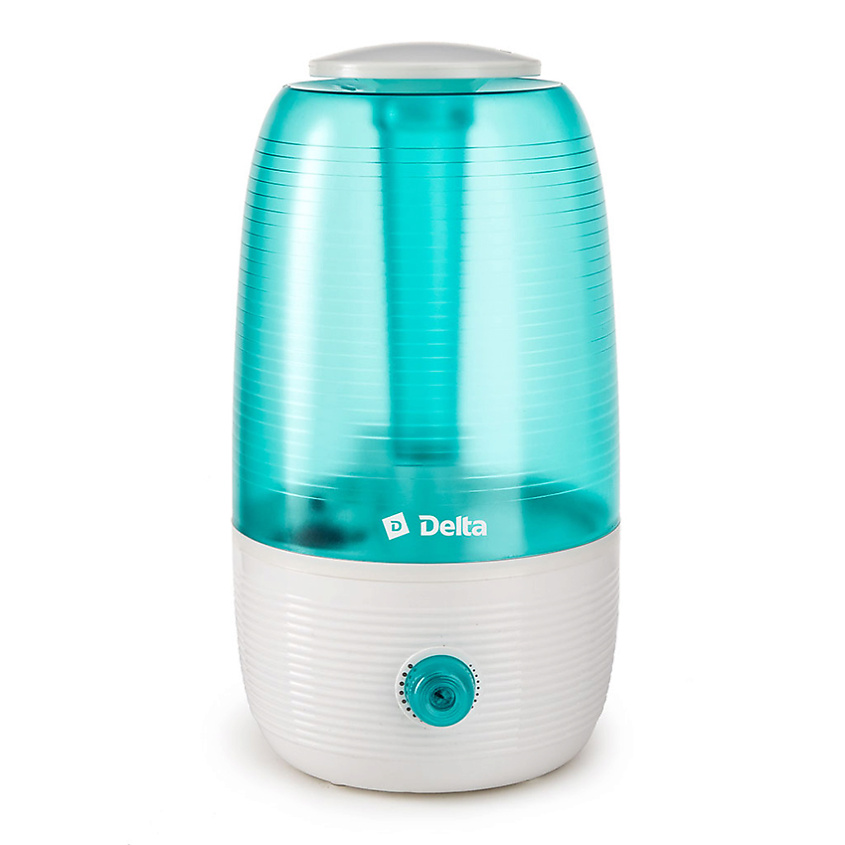 Изображение товара DELTA Увлажнитель воздуха ультразвуковой DL-2600, Цвет: белый с зеленым.