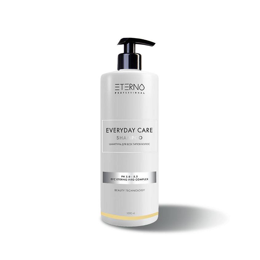 Изображение товара ETERNO Professional everyday care SHAMPOO Шампунь для всех типов волос, 1000 мл