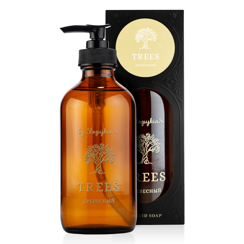 Изображение товара РЕЗУЛЬТАТ.ПРО Парфюмированное крем-мыло Дерево TREES, 235 мл; аромат: дерево
