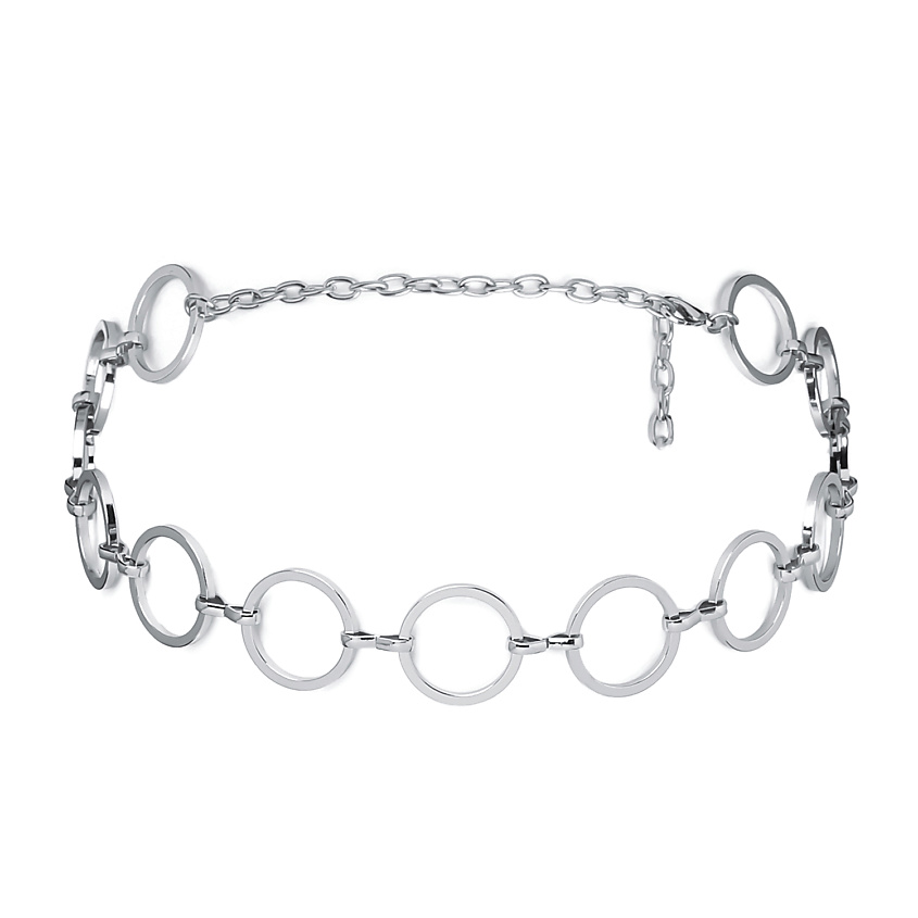 Изображение товара NOTHING BUT LOVE Чокер "Замкнутый круг", Серебряный