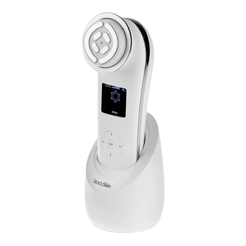 Изображение товара READYSKIN Косметологический аппарат для омоложения NanoSkin, RF лифтинг, массажер для похудения, цвет: Белый