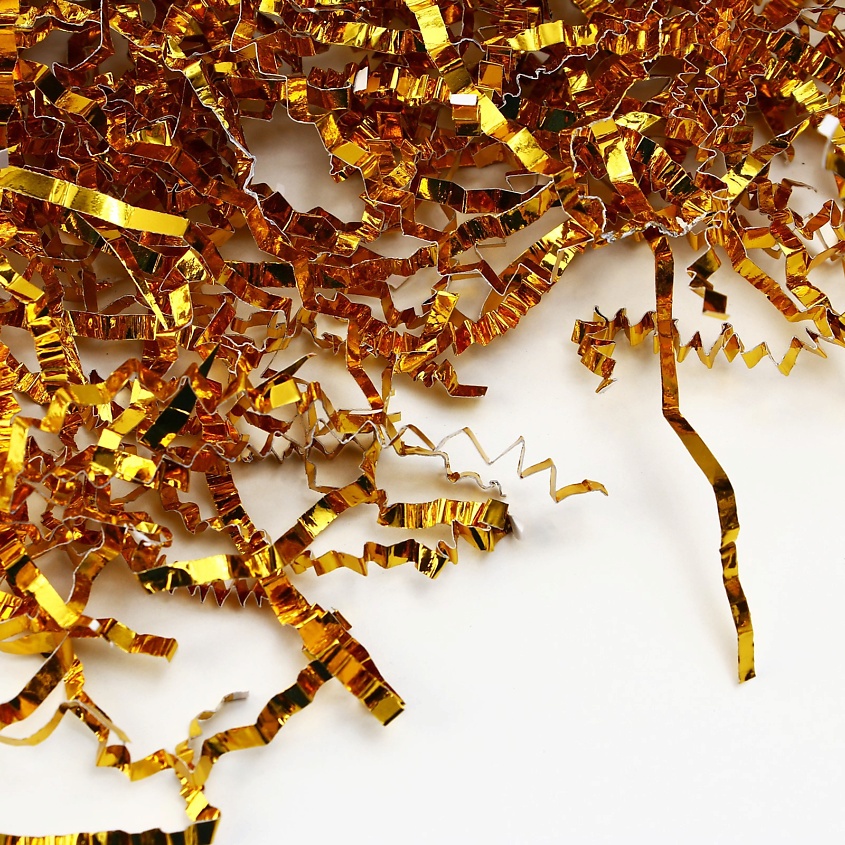 Изображение товара ДАРИТЕ СЧАСТЬЕ Наполнитель для шаров и подарков, упаковка, Золотой
