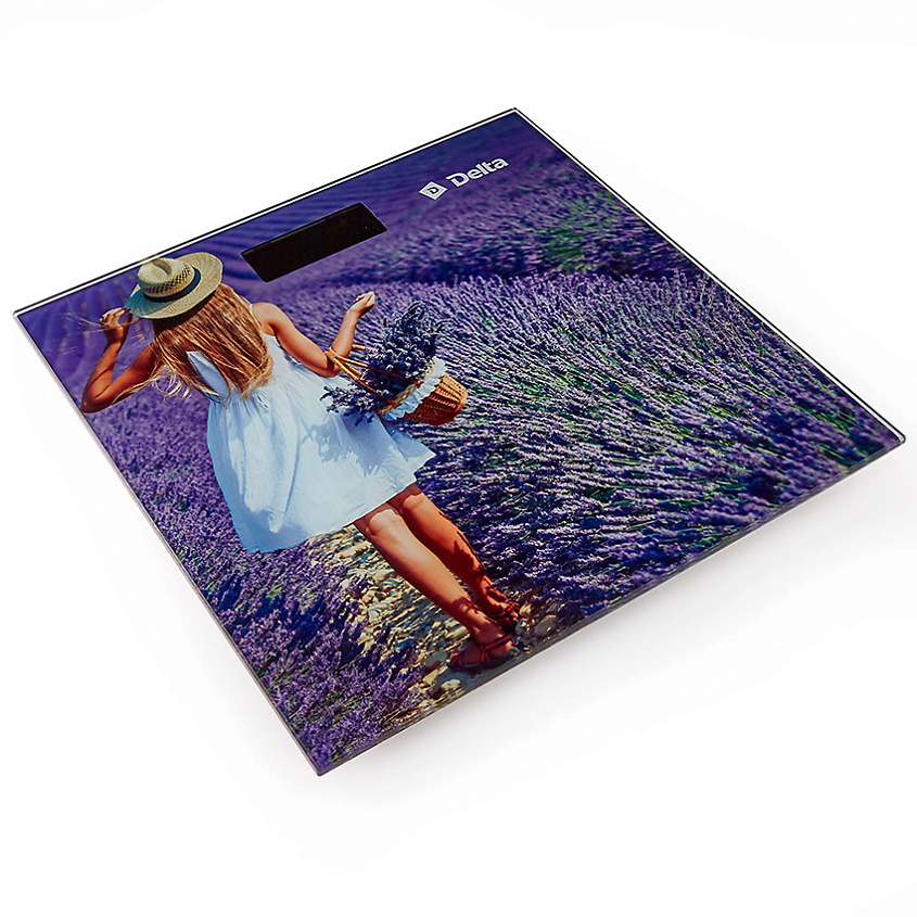 Изображение товара DELTA Весы напольные электронные D-9237/1 "Лаванда", 1 шт