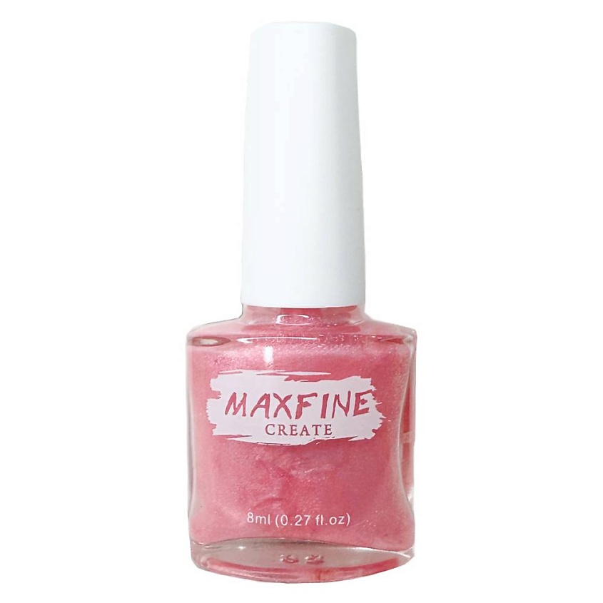 Изображение товара Быстросохнущий лак для ногтей MAXFINE жемчужно-розовый стойкий дизайн