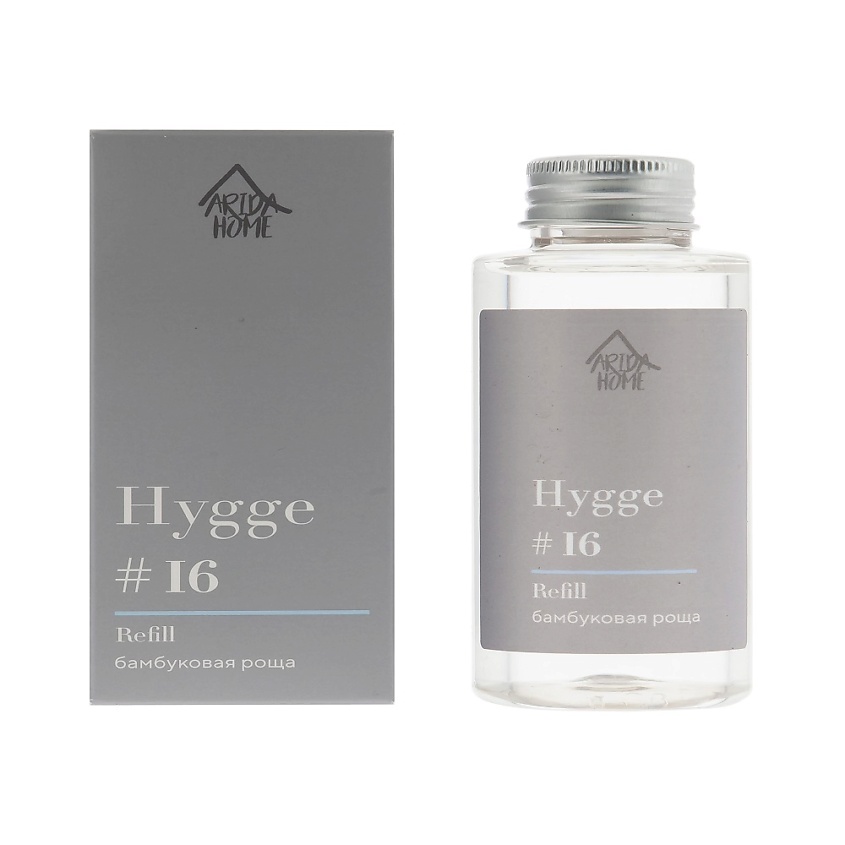 Изображение товара ARIDA HOME Наполнитель для ароматического диффузора Хюгге #16 Бамбуковая роща, 100 мл