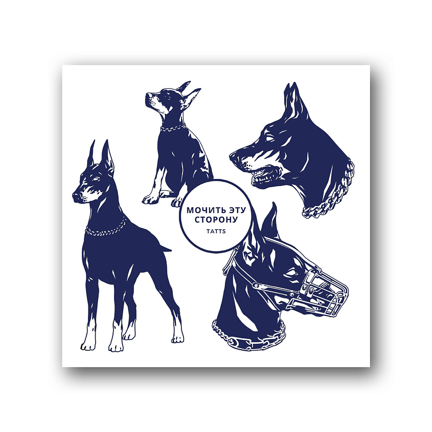 Изображение товара TATTS Временная тату Без пленки 10*10см, 1 шт.