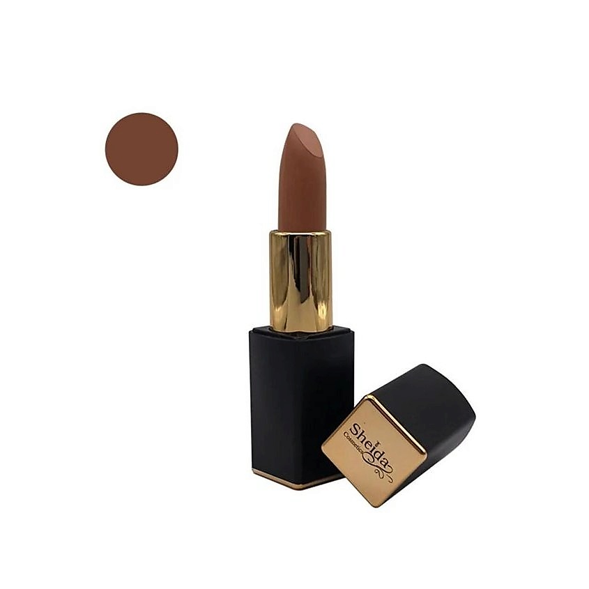 Изображение товара Увлажняющая матовая помада для губ SHEIDA №41 насыщенный красный цвет