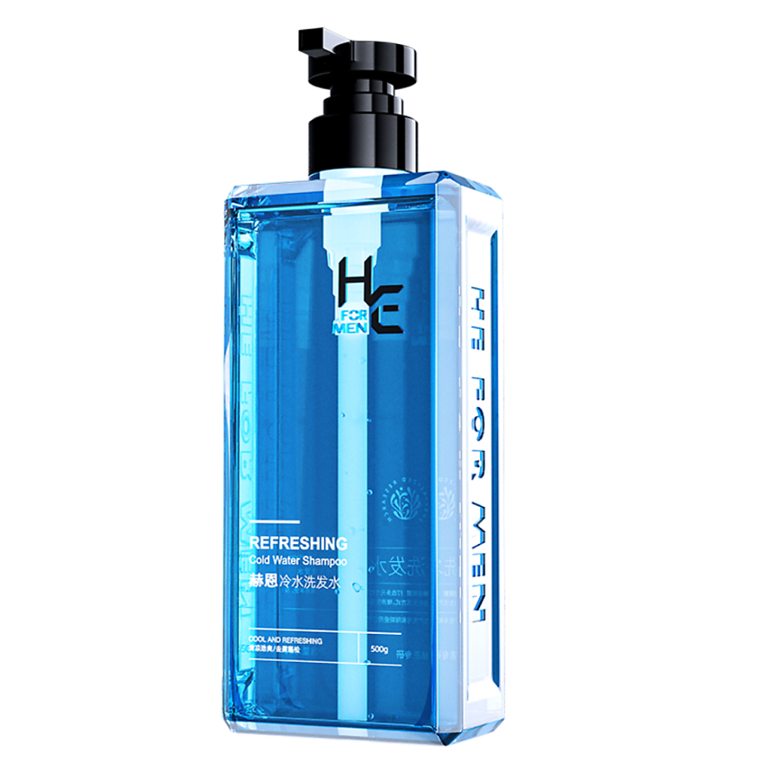 Изображение товара HE FOR MEN ШАМПУНЬ мужской освежающий НЕ REFRESHING Cold Water, 500 г