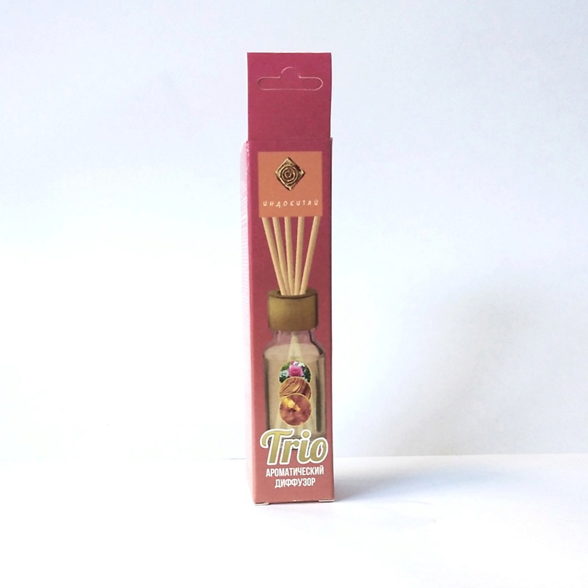Изображение товара ИНДОКИТАЙ Аромадиффузор с палочками 10 мл цветы дерево амбра