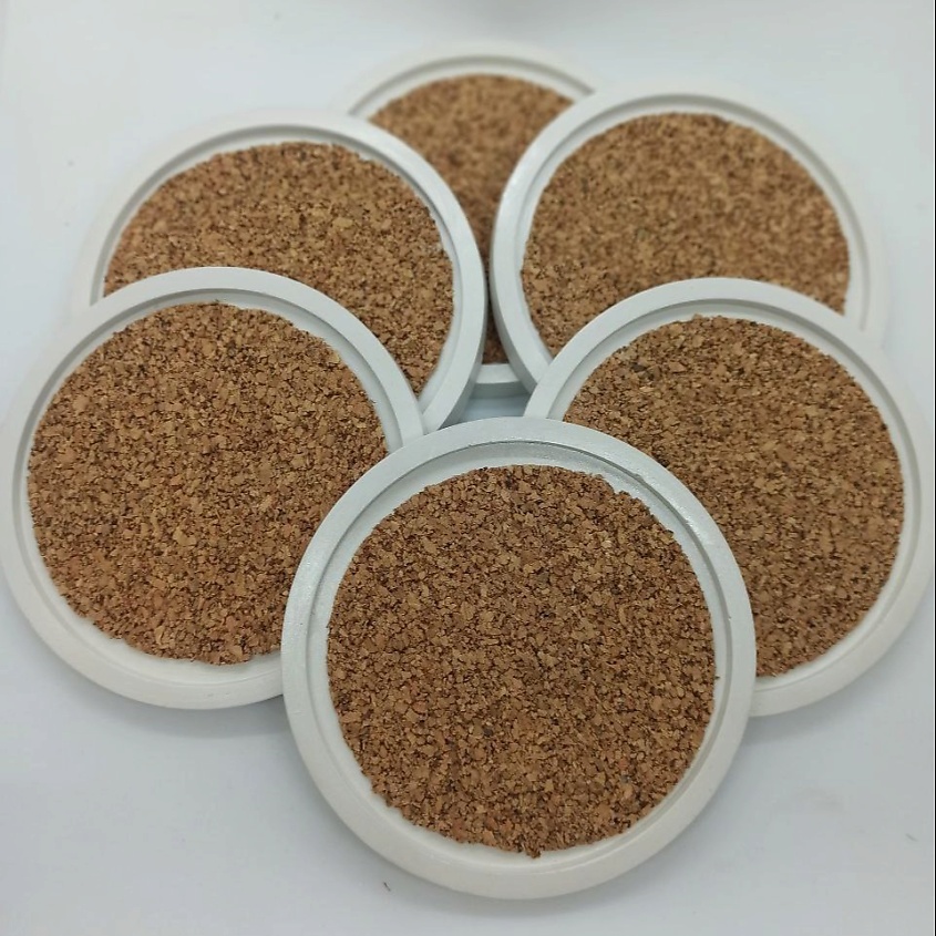 Изображение товара KOLESIK ПОдставка под горячее, Белый 6 штук