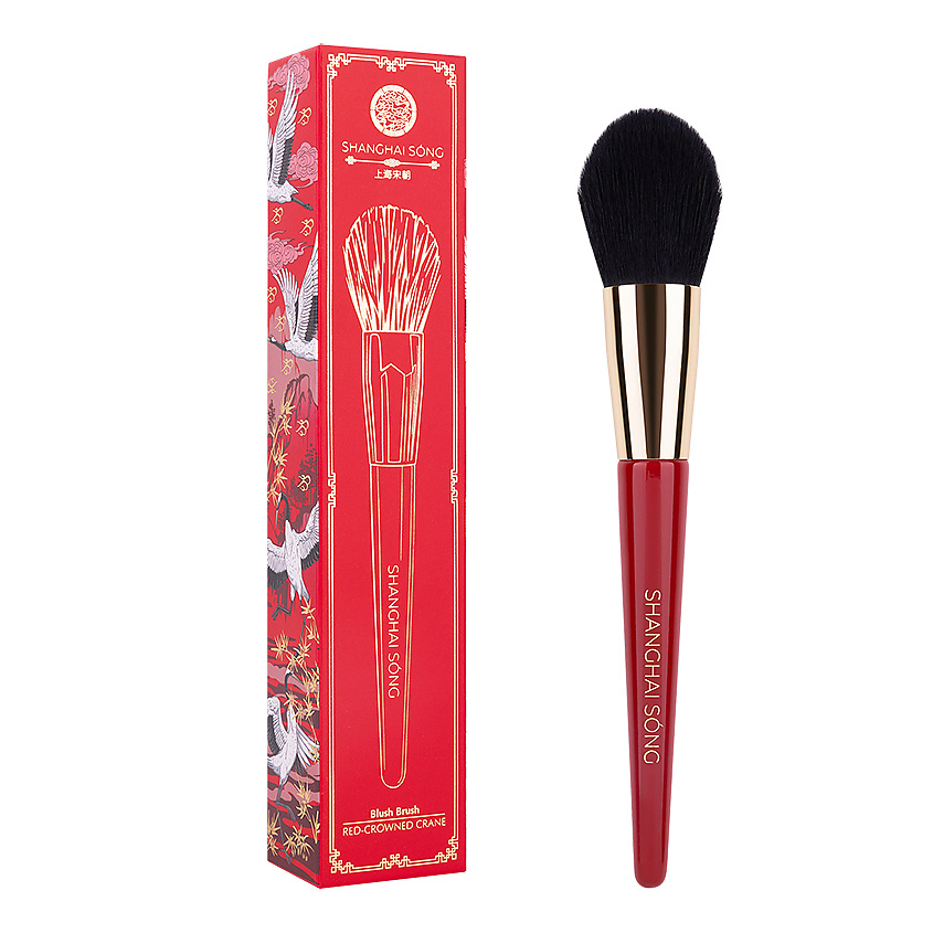 Изображение товара SHANGHAI SONG Кисть для румян Red-crowned Crane, 1 шт