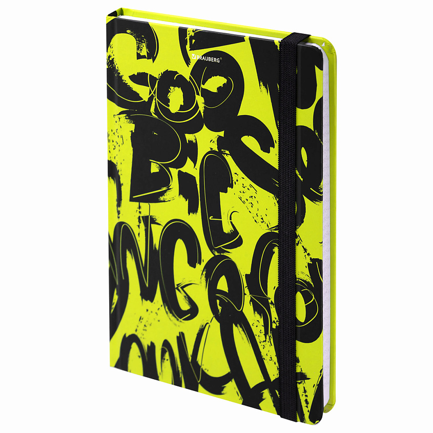 Изображение товара BRAUBERG Блокнот А5 Calligraphy твердый, Мультицвет