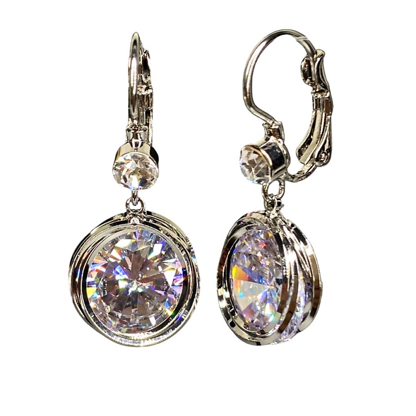 Изображение товара AMANTE CRYSTAL Серьги Жанин crystal, Прозрачный