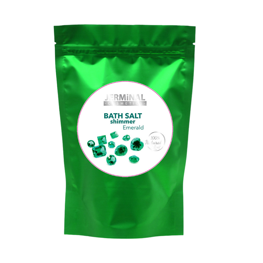 Изображение товара Парфюмированная морская соль для ванны с магнием и шиммером 500 г JERMINAL COSMETICS