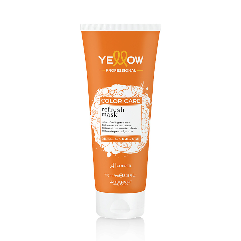 Изображение товара YELLOW Пигментированная маска YE COLOR CARE REFRESH MASK, 4. Медный