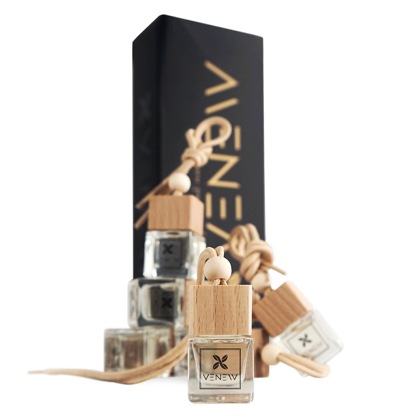 Изображение товара VENEW Диффузор ароматизатор для автомобиля и дома подарочный набор, 6х8 мл