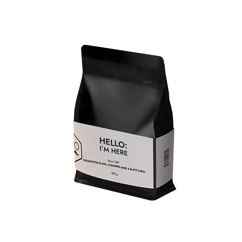 Изображение товара DAD`S MATERIAL Английская соль для ванн "Cedarwood Blanc, Cashmere Musk & Black Coral", 500 г