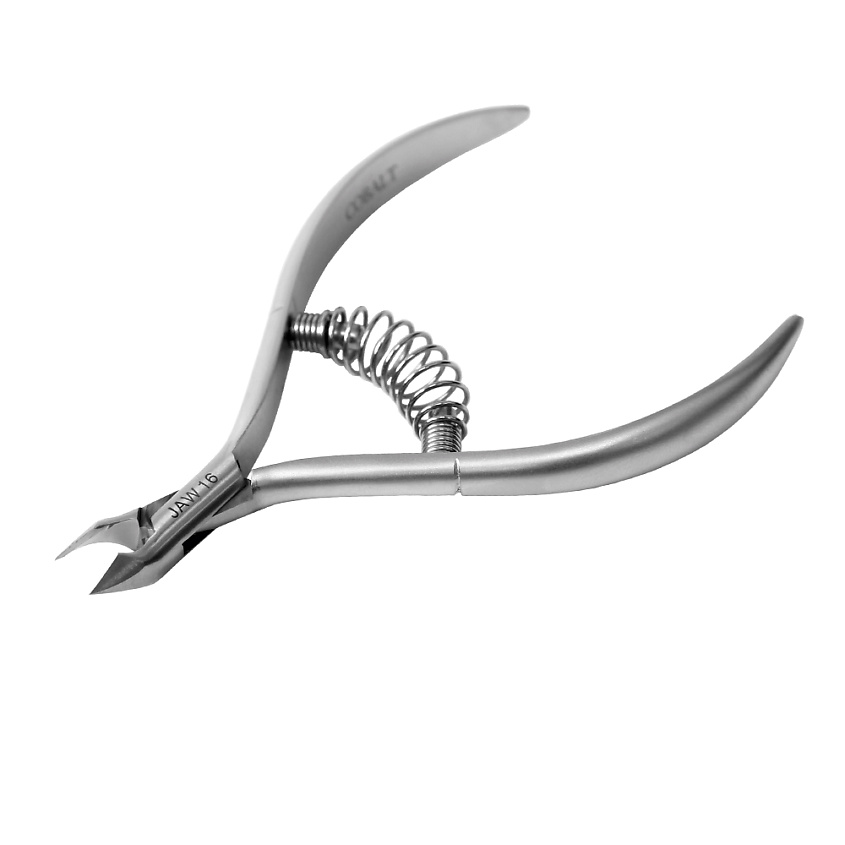 Изображение товара NGHIA Кусачки для кутикулы пружина (кобальт) D-02LX (Jaw 16), 1 шт.