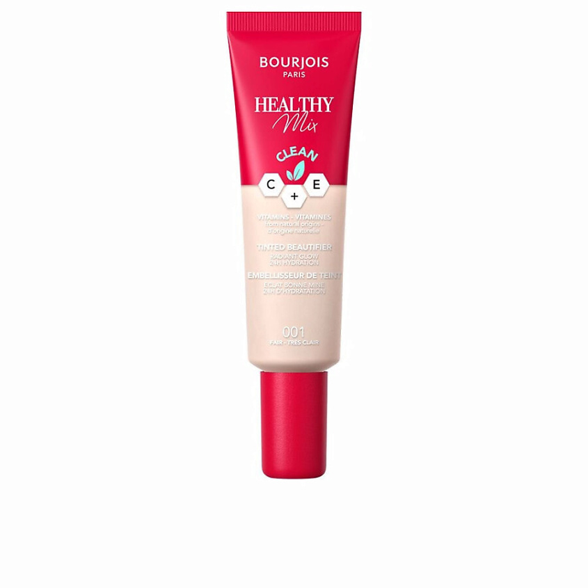 Изображение товара BOURJOIS Тональный крем увлажняющий Healthy Mix Tinted Beautifier, №001