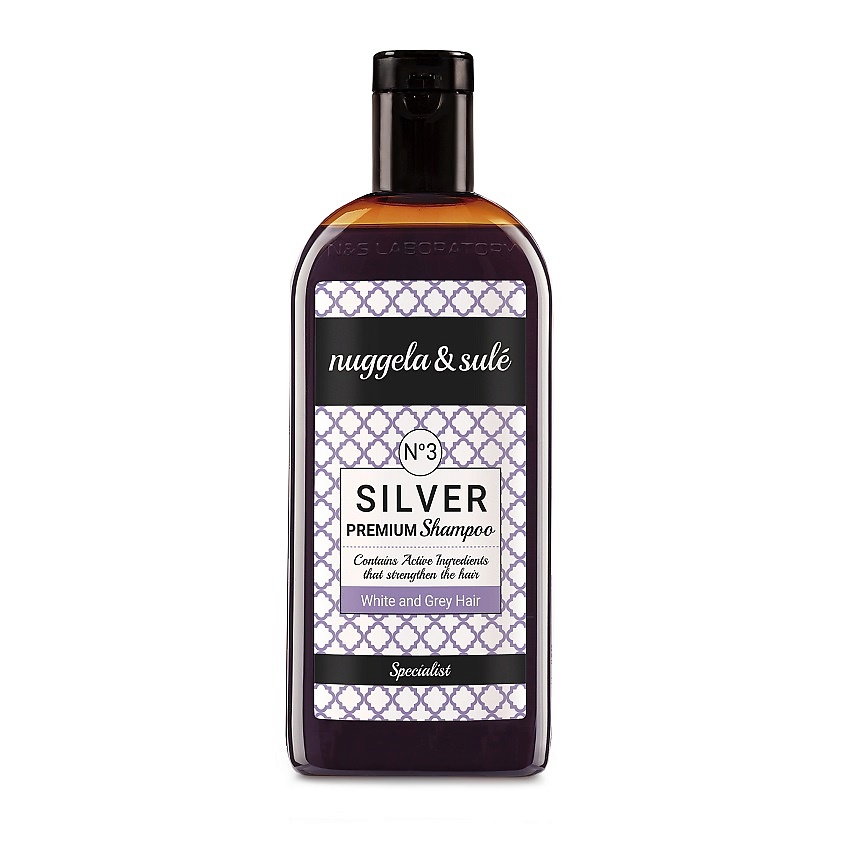Изображение товара NUGGELA & SULÉ Шампунь премиум №3 для седых и светлых волос, 250 мл