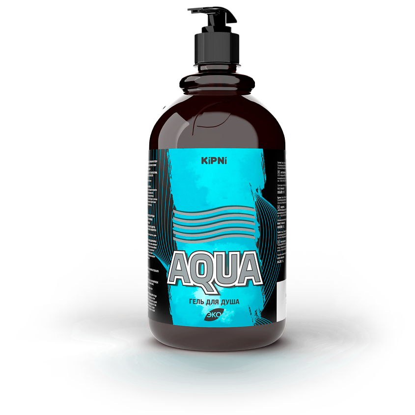 Изображение товара KIPNI Гель для душа AQUA мужские ароматы 1000 мл дозатор