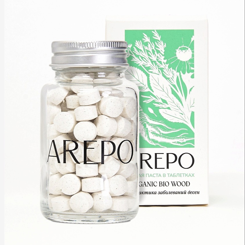 Изображение товара Зубная паста в таблетках ORGANIC BIO WOOD для здоровья десен 110 шт.