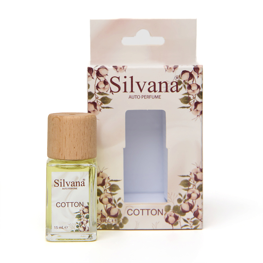Изображение товара Автоароматизатор SILVANA COTTON 15 мл для освежения салона автомобиля
