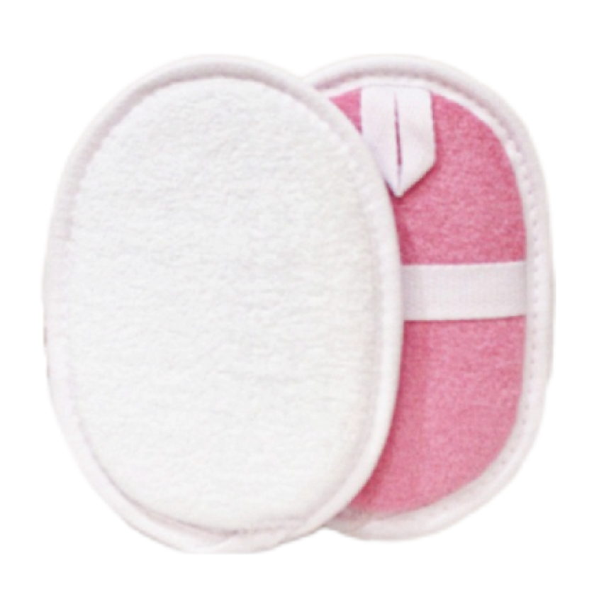 Изображение товара GALK'SAR Натуральная мочалка для детей из хлопка, Розовый