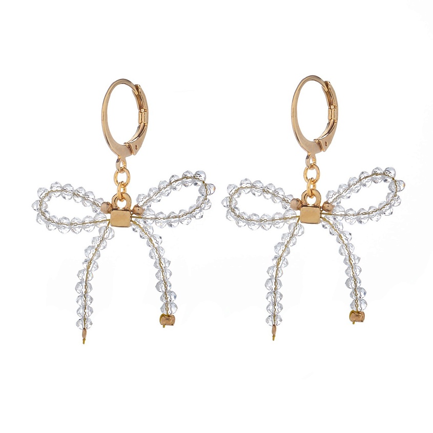 Изображение товара LANZEROTTI Серьги Lanzerotti, Splendore, с бантом из кристаллов, 1 шт