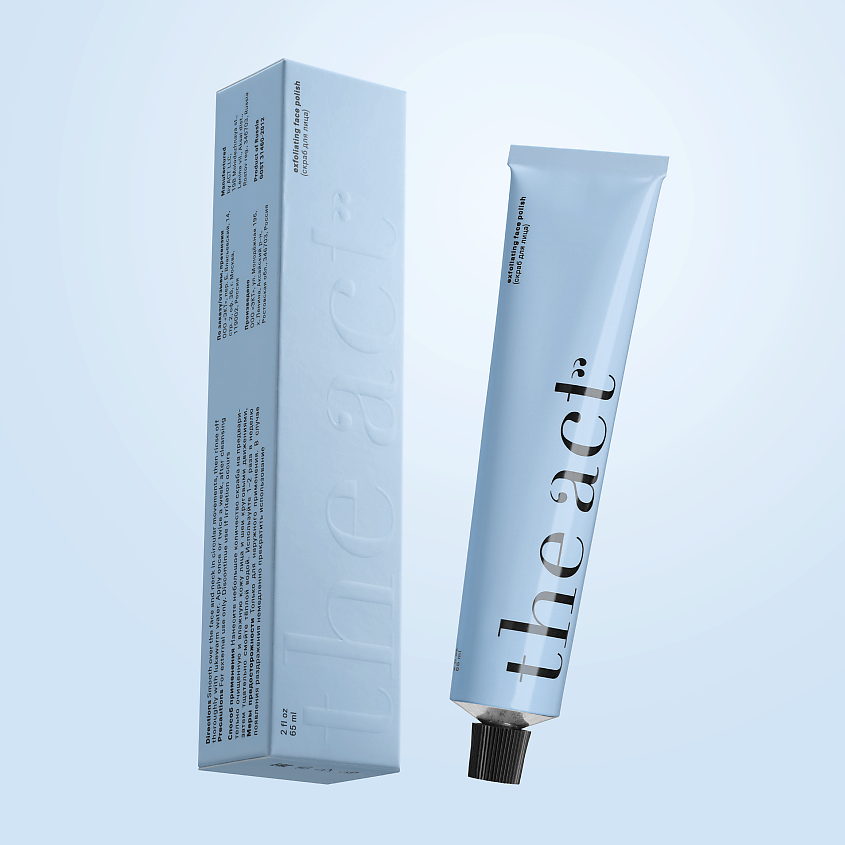 Изображение товара THE ACT Скраб для лица, 65 мл