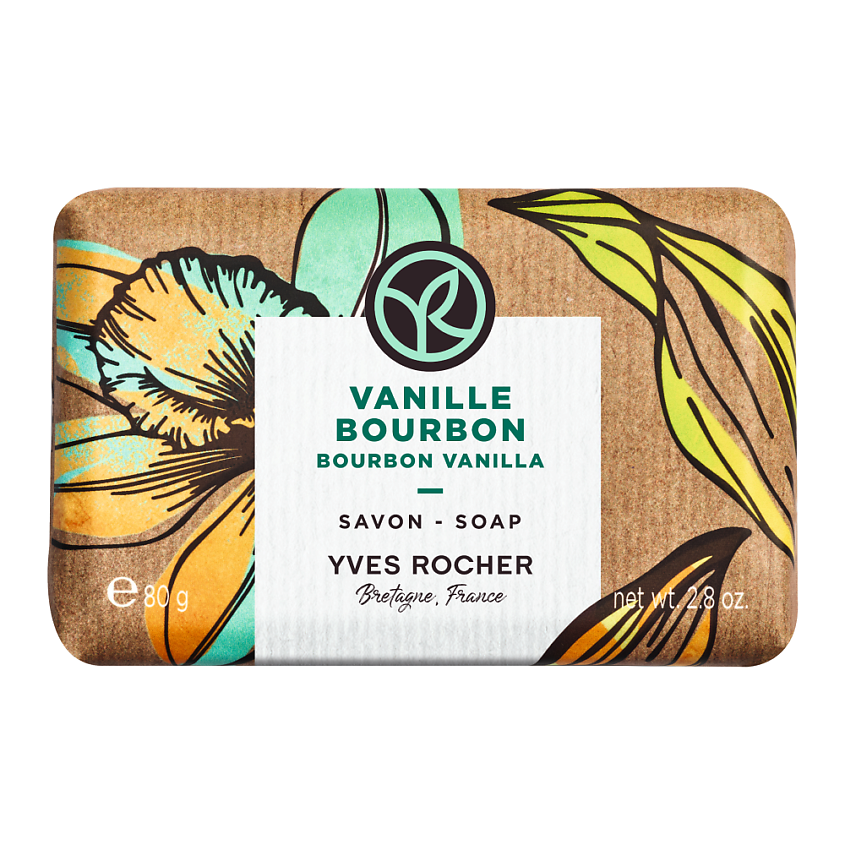Изображение товара YVES ROCHER Мыло Бурбонская Ваниль для деликатного очищения кожи