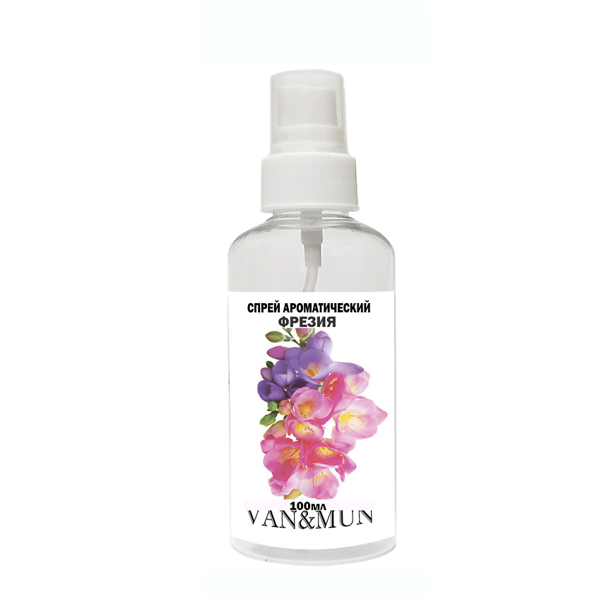 Изображение товара VAN&MUN Ароматический спрей Фрезия для дома, 100 мл