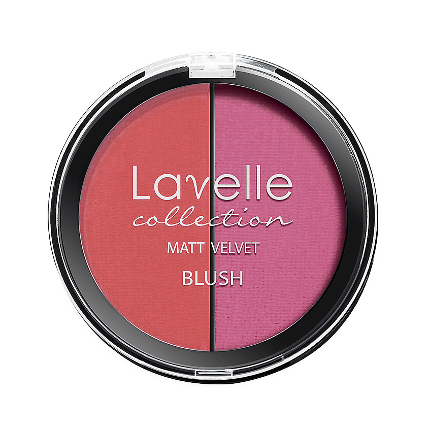 Изображение товара Румяна для лица LAVELLE COLLECTION Matt Velvet Blush 04 ягодный двухцветные