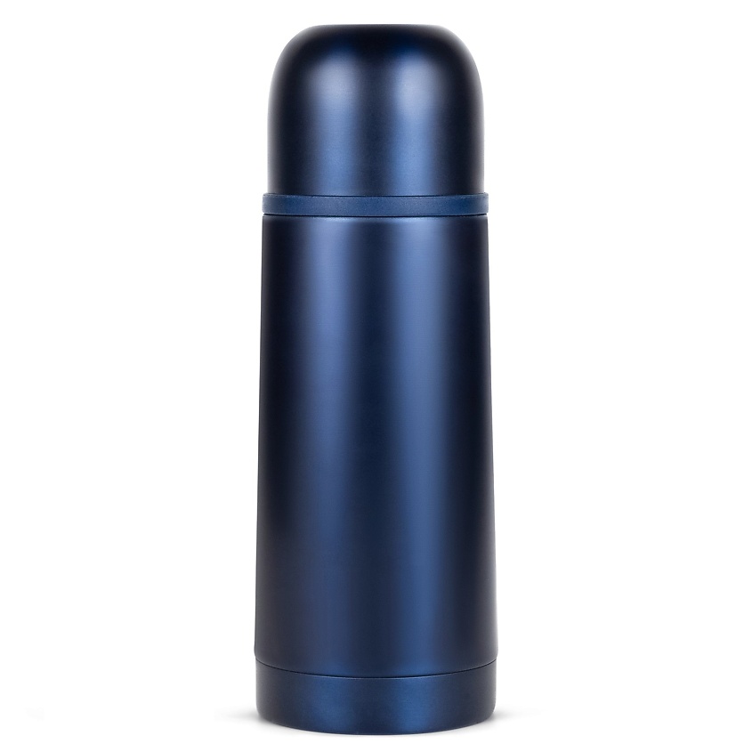 Изображение товара Маленький термос Relaxika 350 мл для горячих и холодных напитков металлический