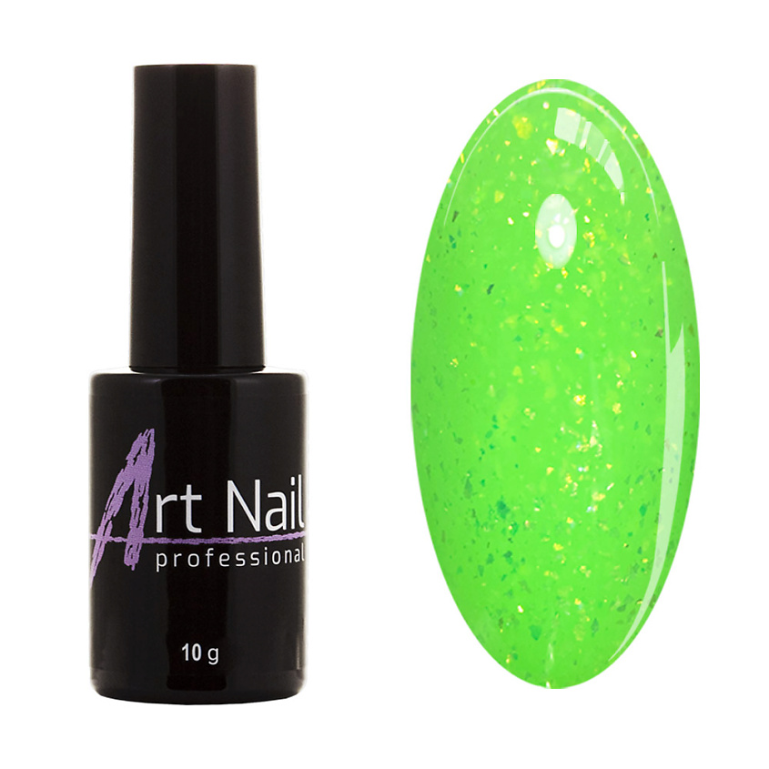 Изображение товара ART NAIL PROFESSIONAL Камуфлирующая кремниевая база Neon shiny, № 03