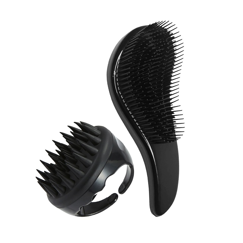 Изображение товара Набор расческа и щетка для волос CHELAY массажная и массажёр для душа