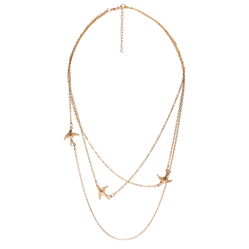 Изображение товара NOTHING BUT LOVE Колье "Поющие в терновнике", Золотой